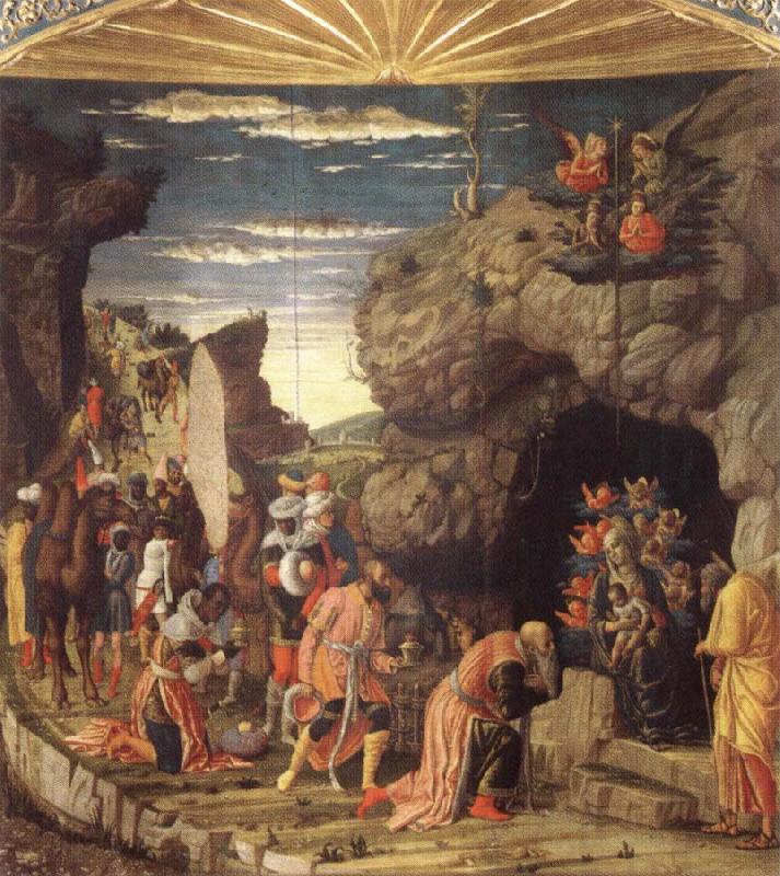 Andrea Mantegna Adoration of the Magi France oil painting art